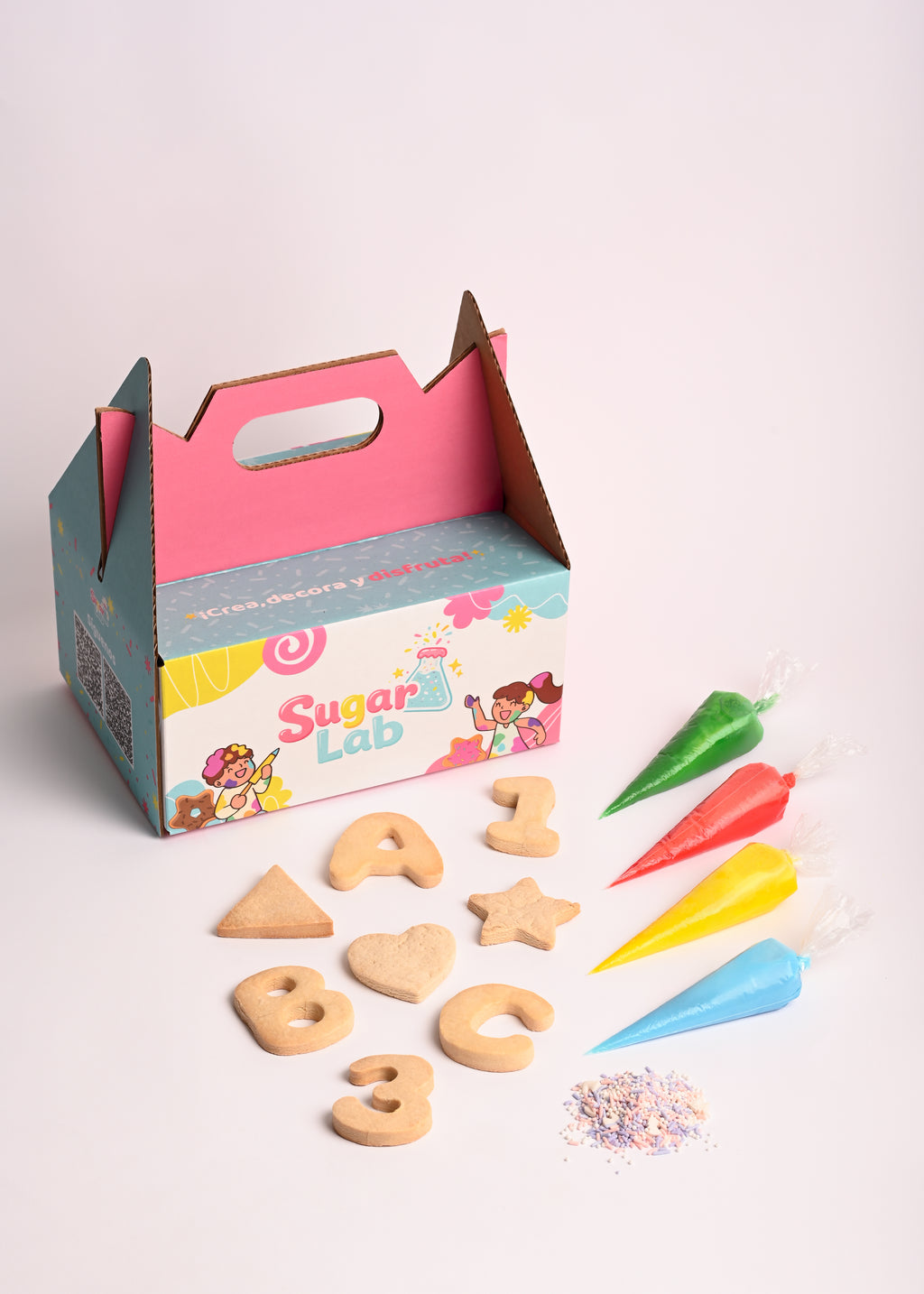 Creative Lab Kit -  8 galletas para decorar