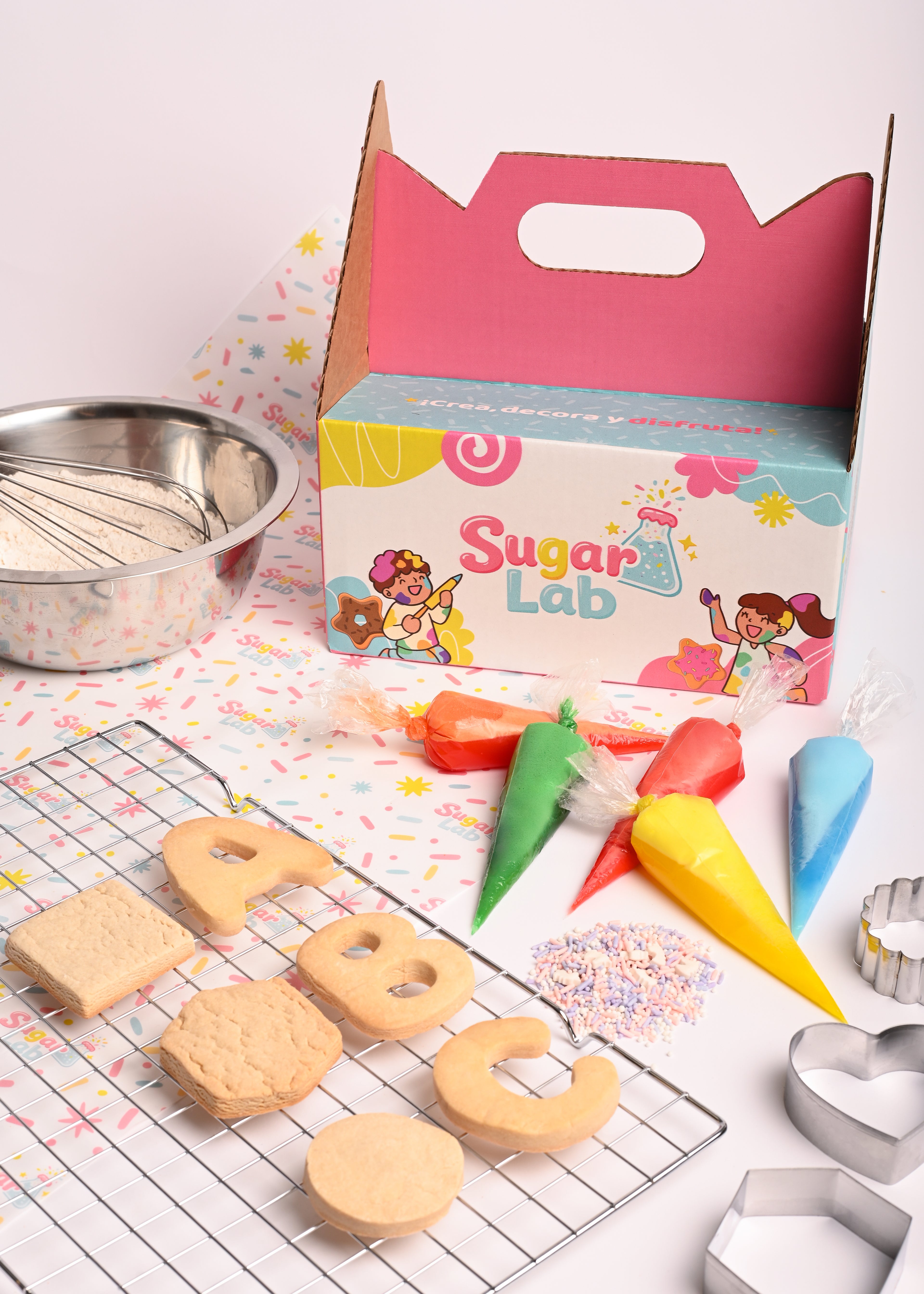 Creative Lab Kit -  8 galletas para decorar